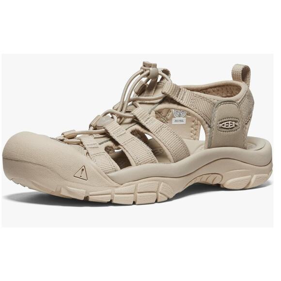KEEN Women's Newport H2 Closed Toe Water Sandals, Monochrome/Safari, 10.5 - Picture 1 of 8